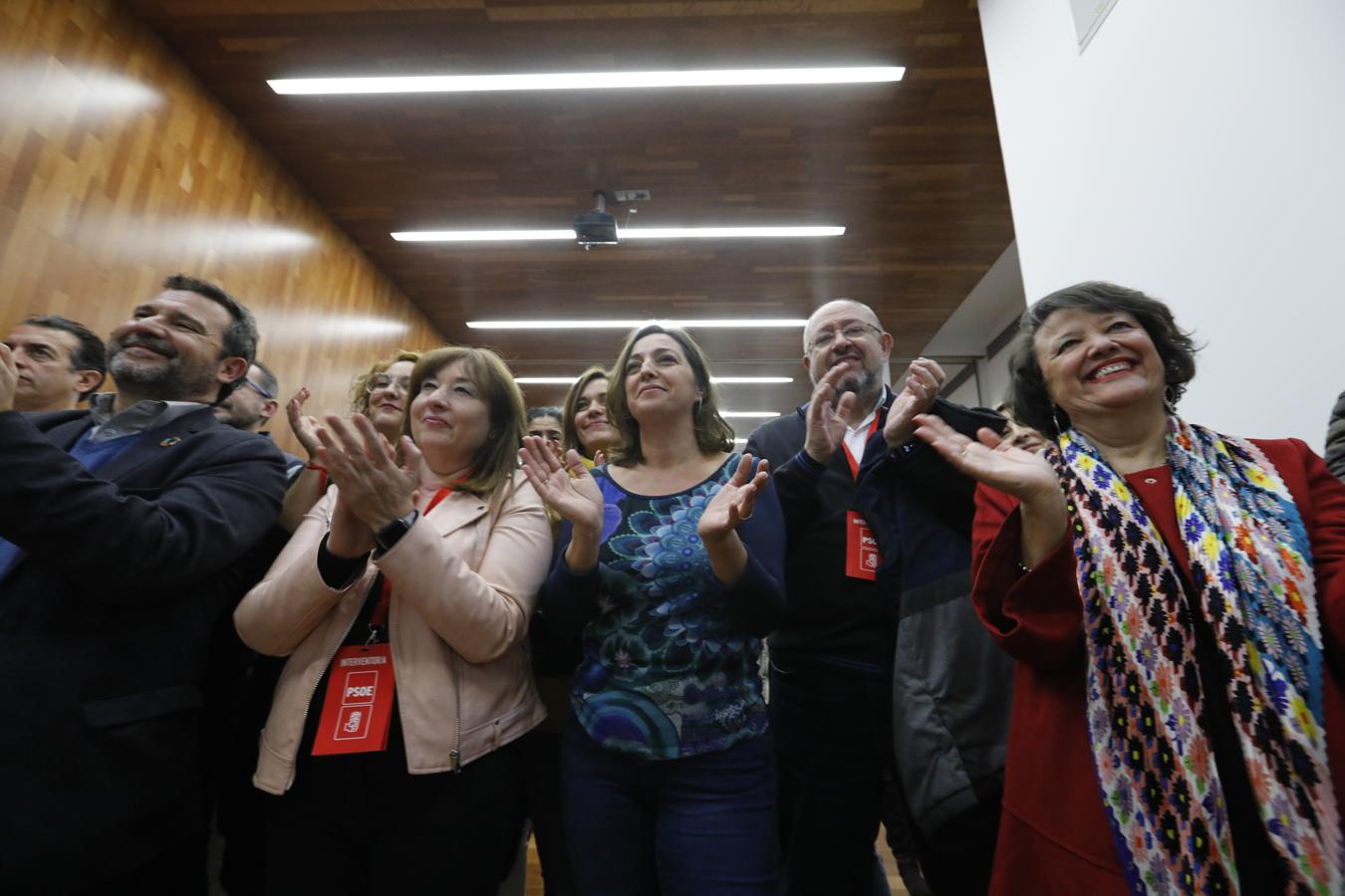 La noche de las elecciones generales en Córdoba para el PSOE, en imágenes