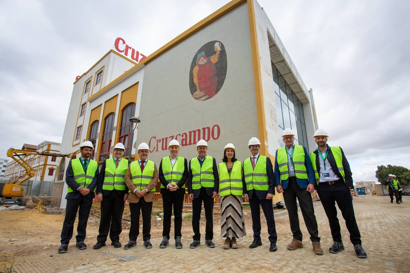 Presentación de la futura «fábrica de experiencias» de Cruzcampo