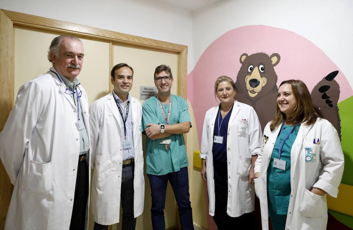 La labor de los expertos del Reina Sofía en cálculo renal en niños, en imágenes