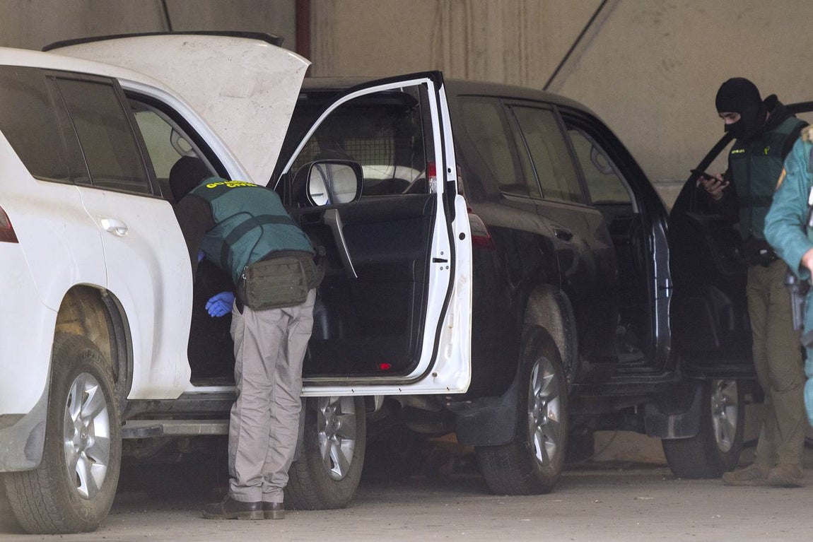 En imágenes, la operación antidroga de la Guardia Civil en Sevilla