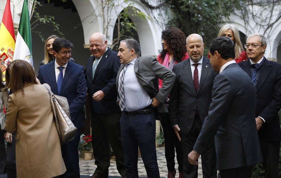 La reunión del Consejo de Gobierno de la Junta en Córdoba, en imágenes