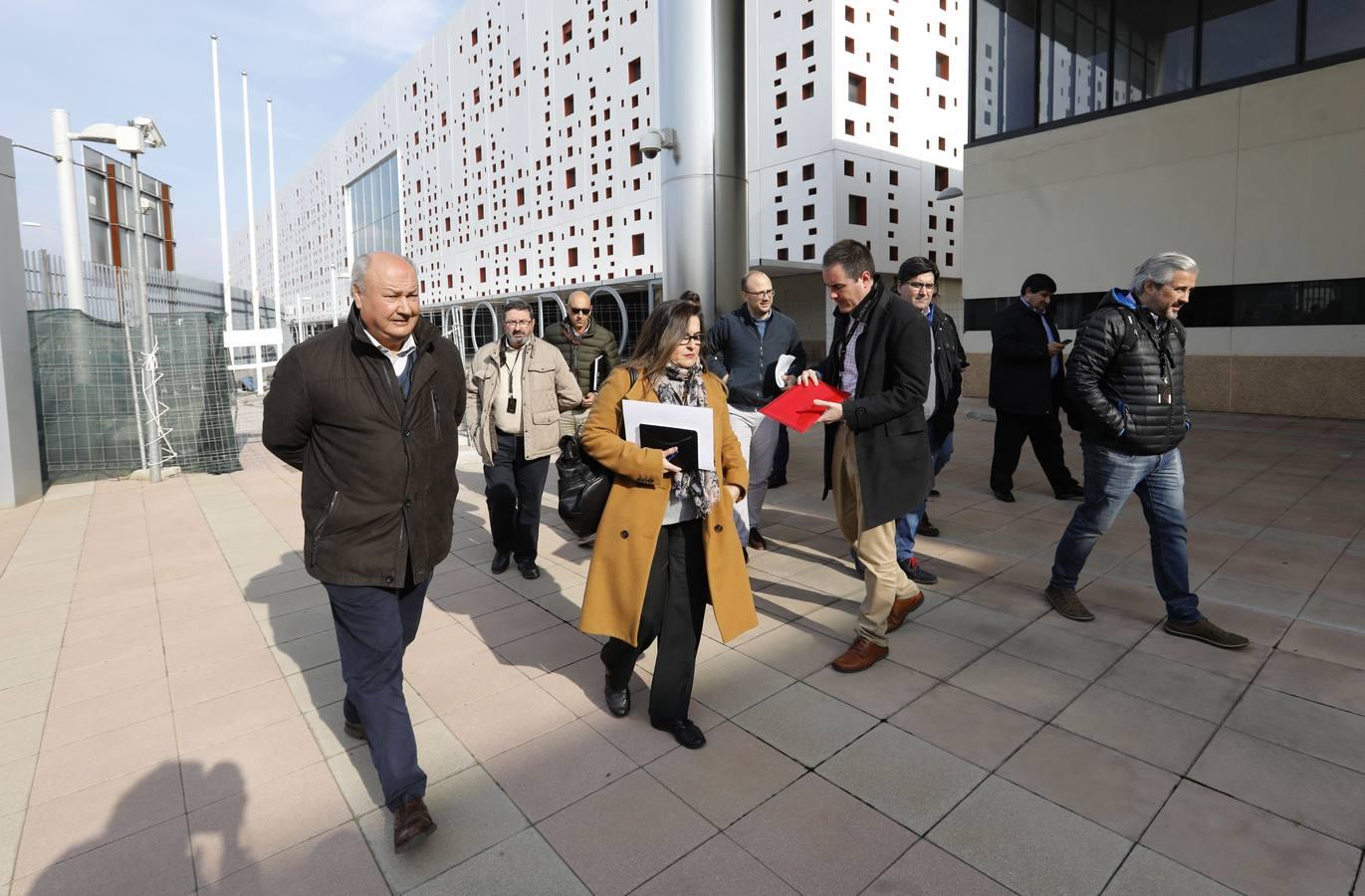 La visita técnica al Centro de Ferias de Córdoba, en imágenes