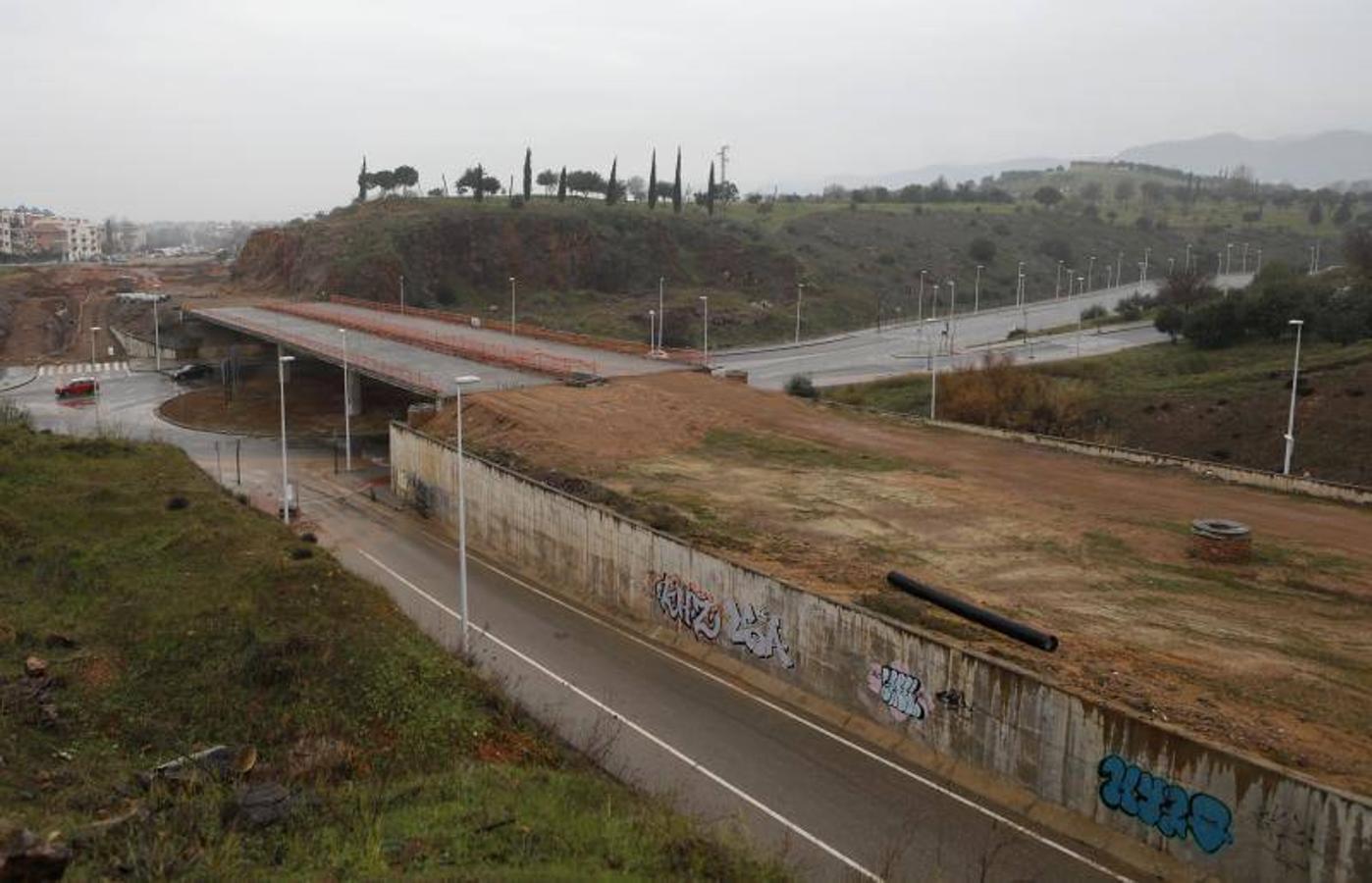Los trabajos en la Ronda Norte de Córdoba, en imágenes