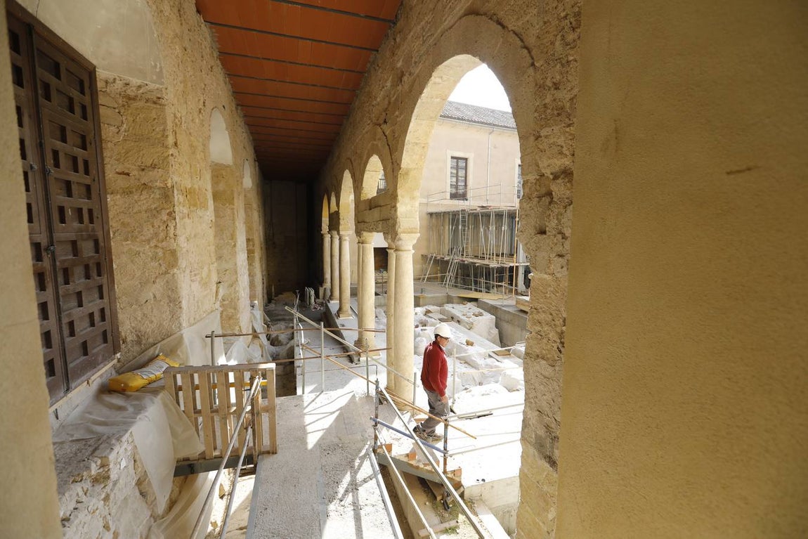 Las obras del Palacio Episcopal de Córdoba, en imágenes