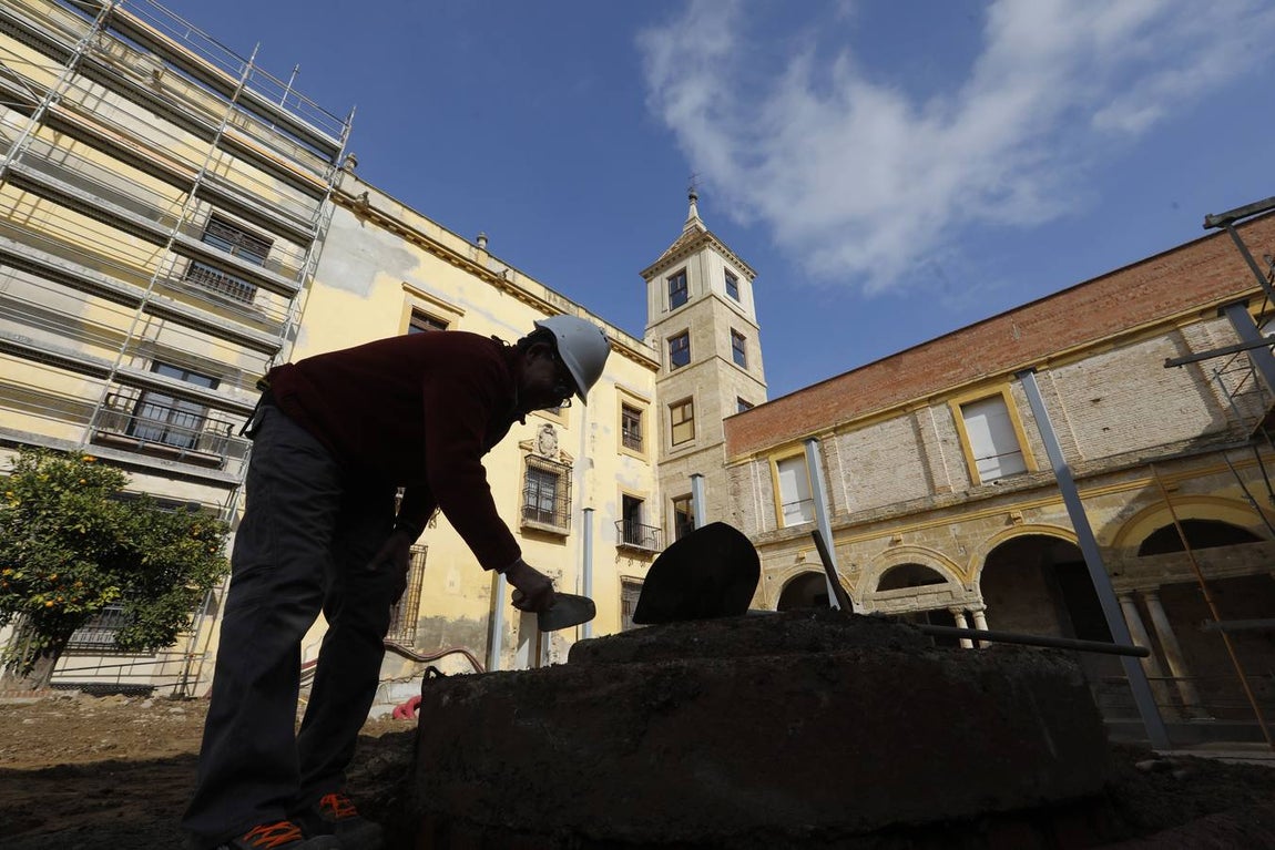 Las obras del Palacio Episcopal de Córdoba, en imágenes