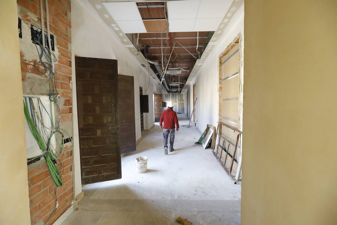 Las obras del Palacio Episcopal de Córdoba, en imágenes