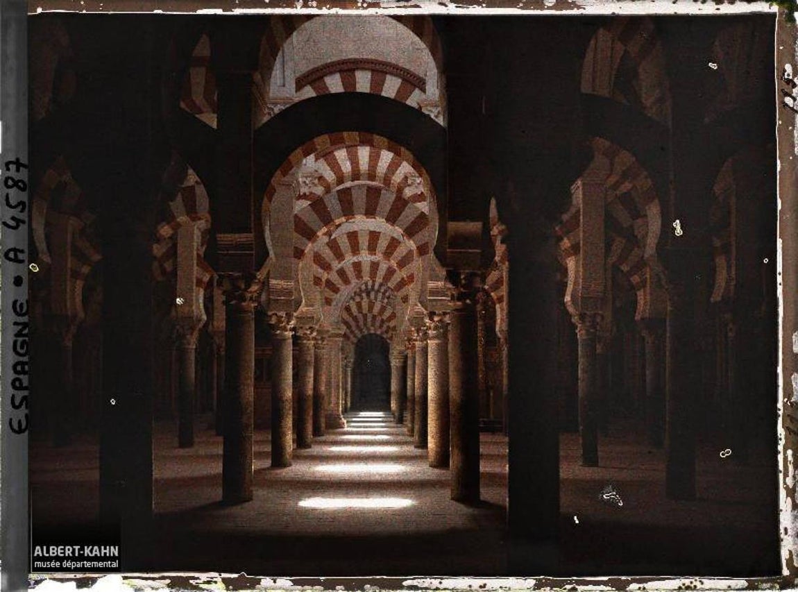 Galería: Imágenes a color de la Mezquita-Catedral de Córdoba y su entorno en 1914