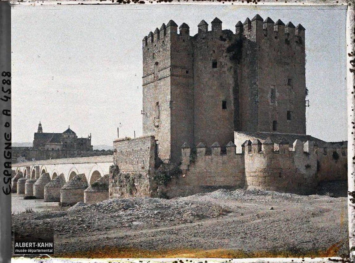 Galería: Imágenes a color de la Mezquita-Catedral de Córdoba y su entorno en 1914