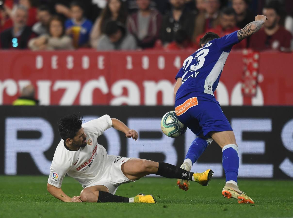 El Sevilla-Alavés (1-1) del Pizjuán, en imágenes
