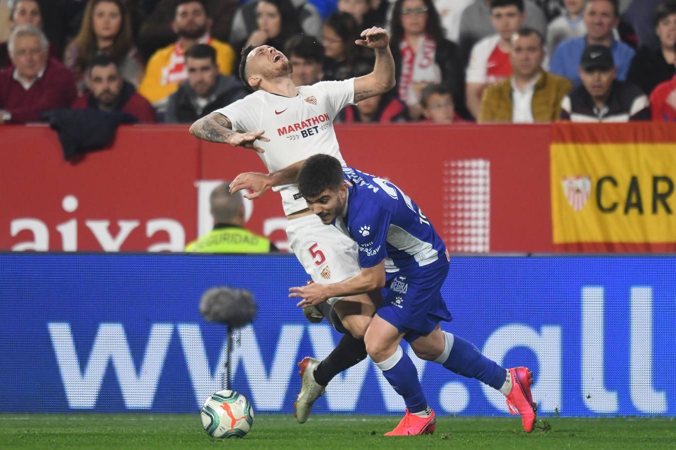 El Sevilla-Alavés (1-1) del Pizjuán, en imágenes
