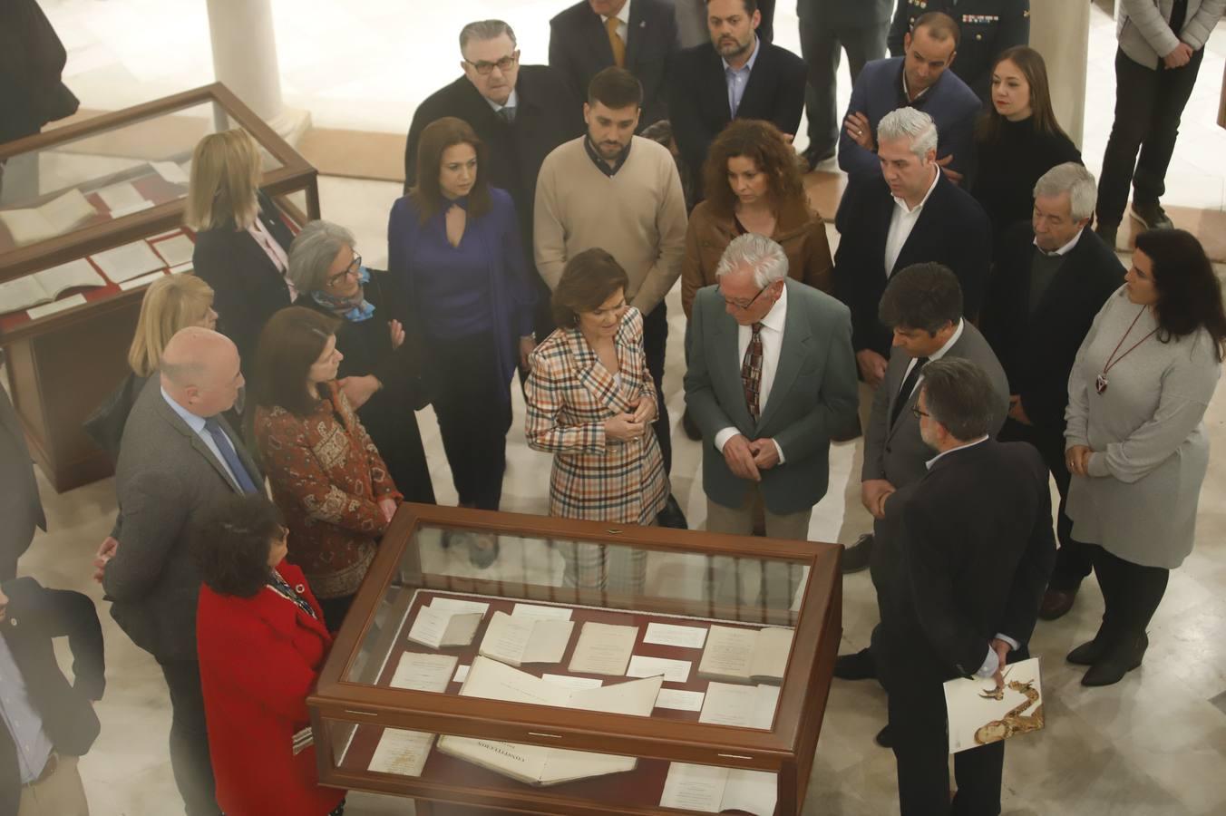 El homenaje al Trienio Liberal en Montilla con Carmen Calvo, en imágenes