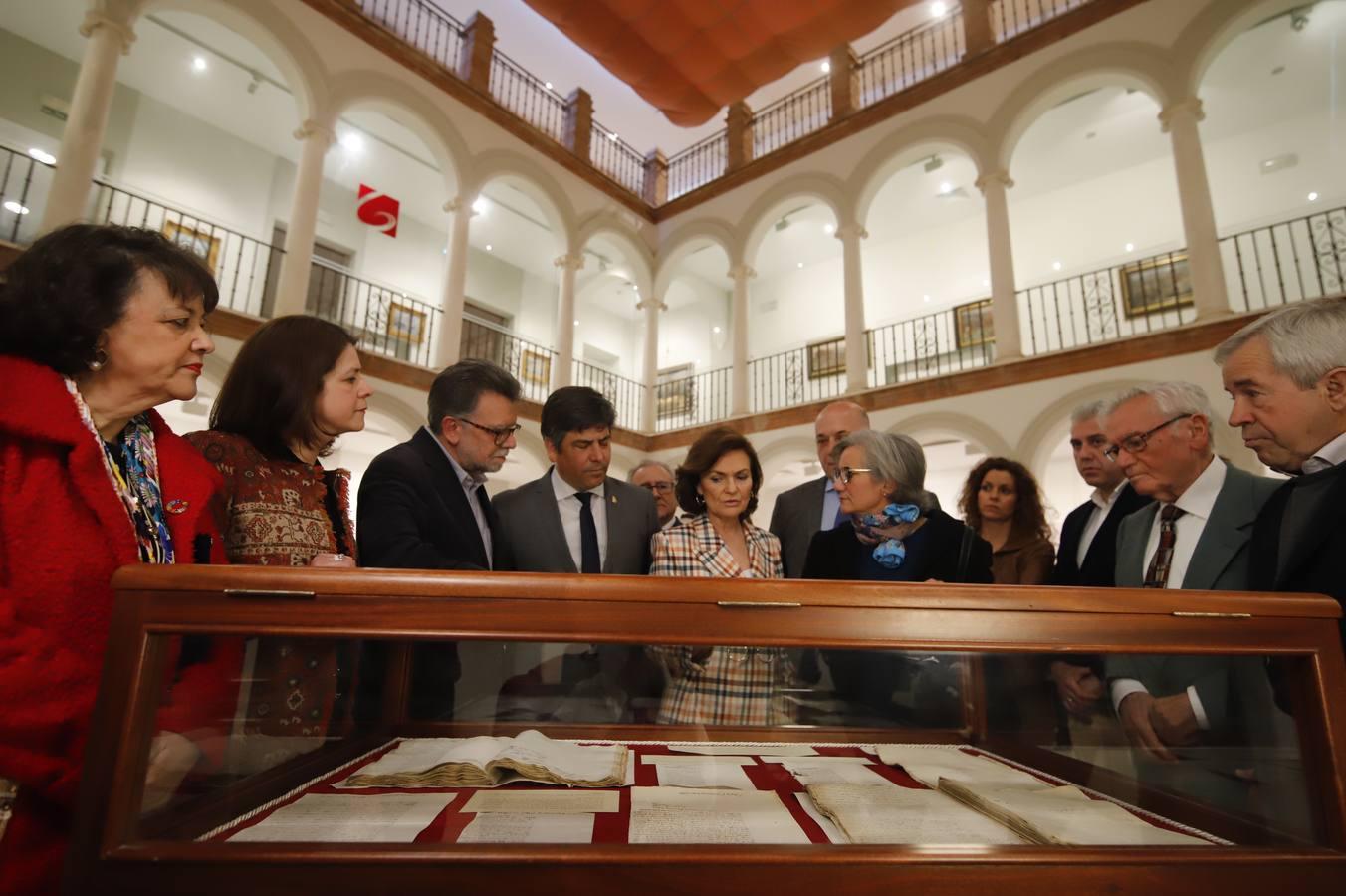 El homenaje al Trienio Liberal en Montilla con Carmen Calvo, en imágenes
