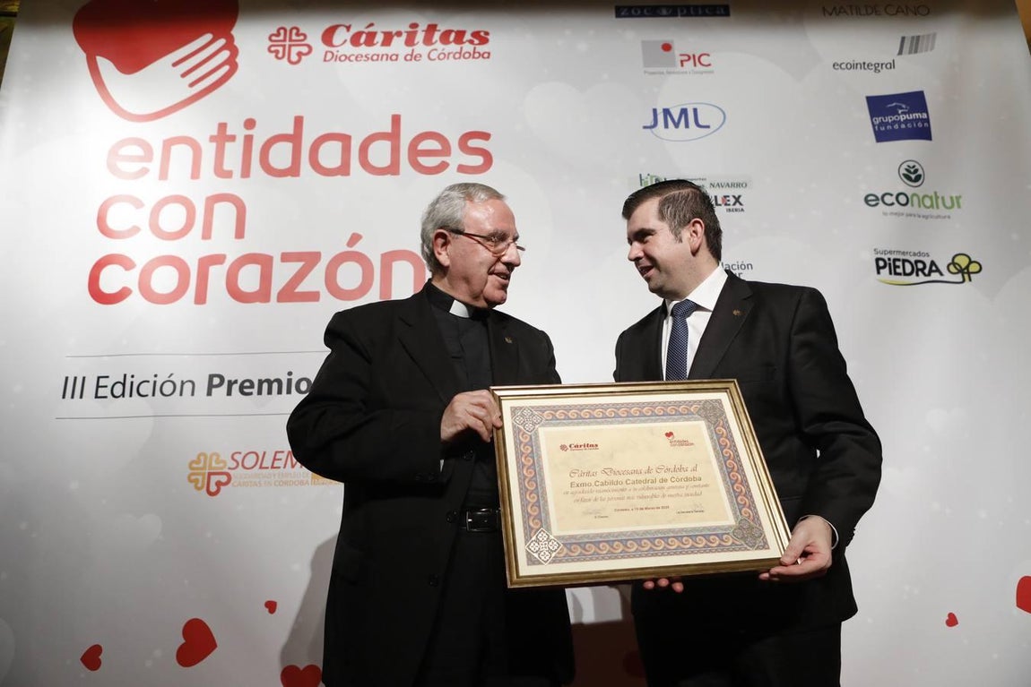La entrega de los premios de Cáritas en Córdoba, en imágenes