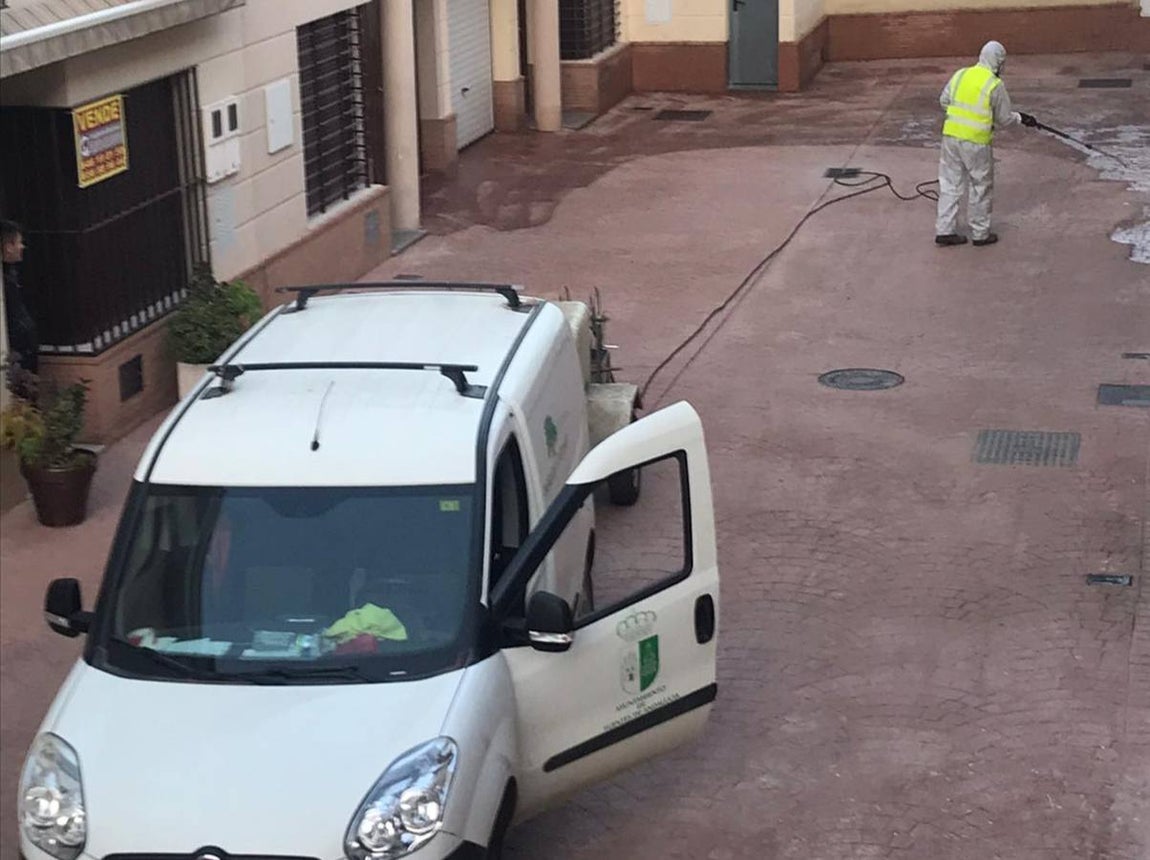 Coronavirus en Sevilla: Fuentes de Andalucía vive de una forma responsable el estado de alarma