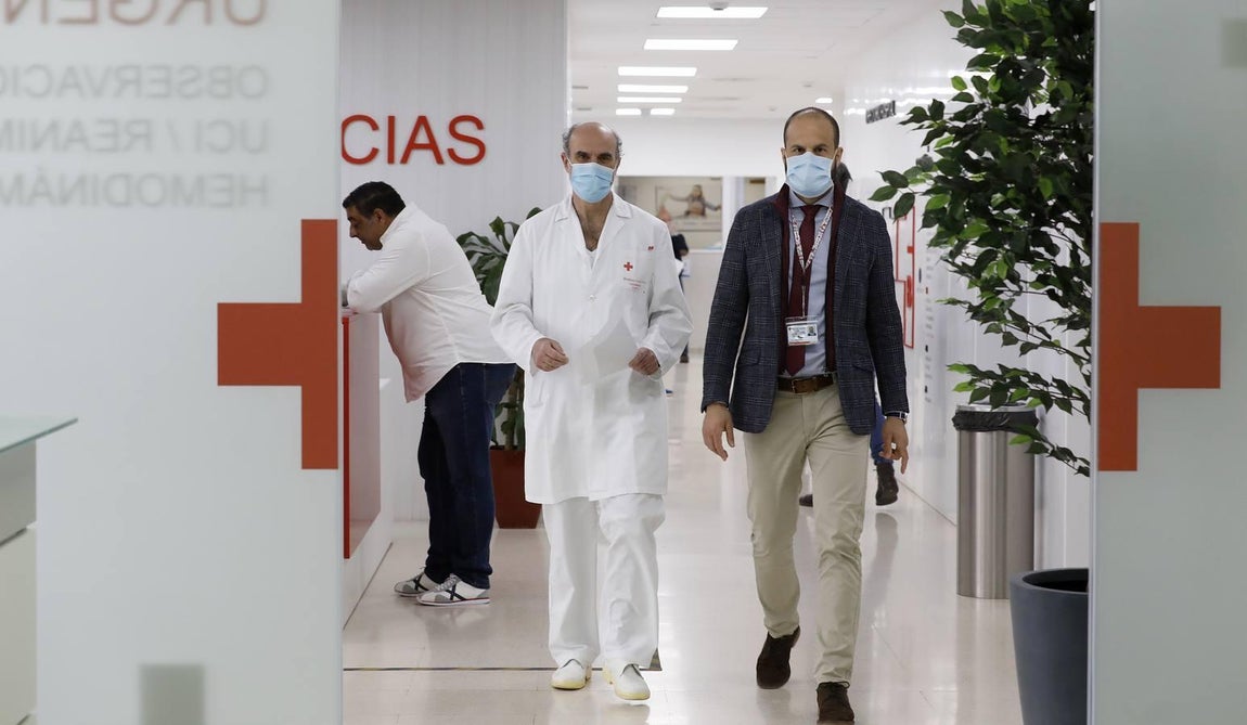 La lucha del Hospital de la Cruz Roja de Córdoba contra el coronavirus, en imágenes