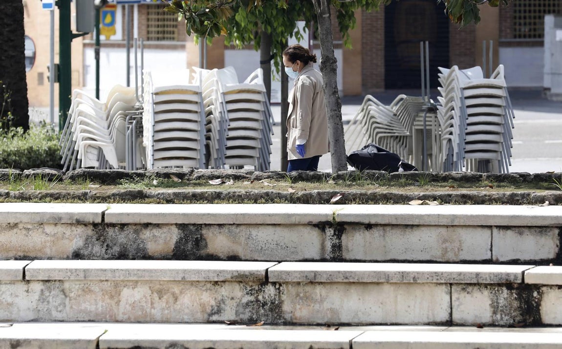 El barrio de Poniente de Córdoba durante el confinamiento, en imágenes