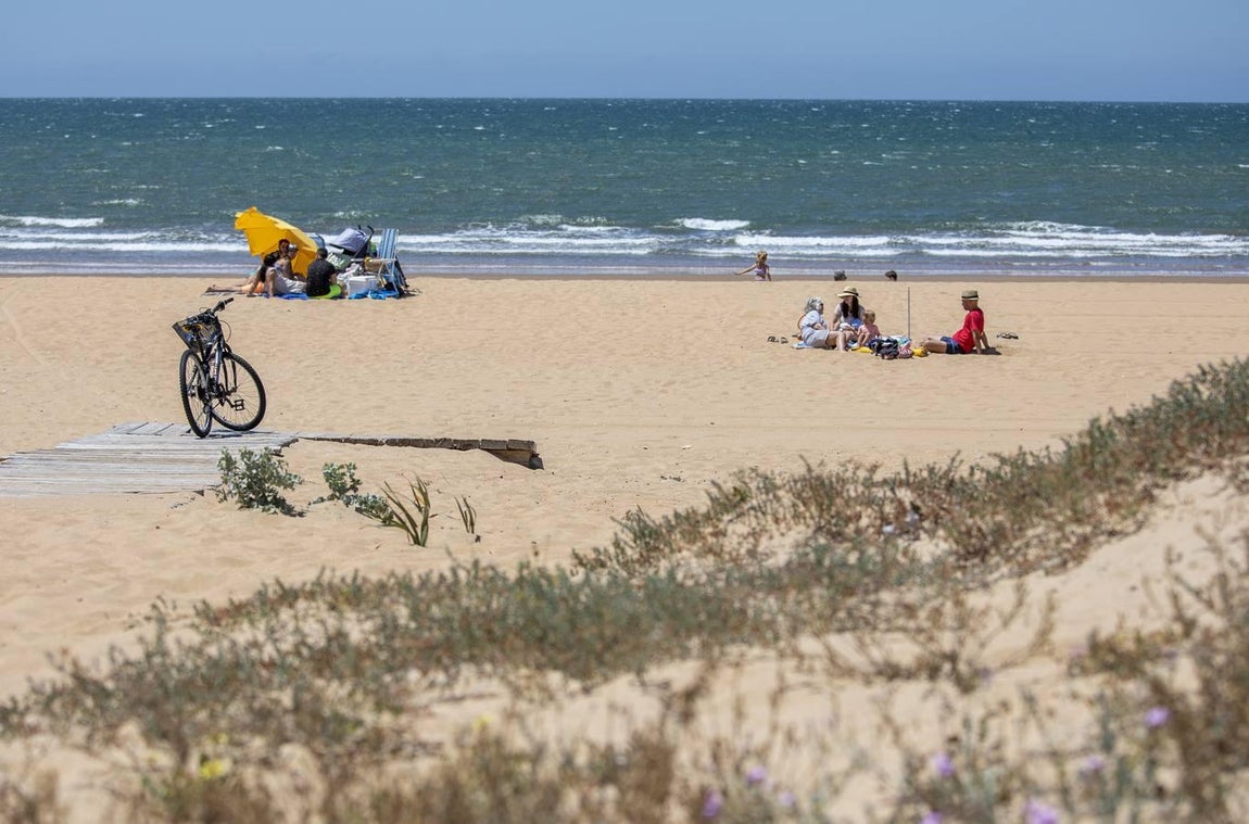 Muchas ganas de playa en Huelva