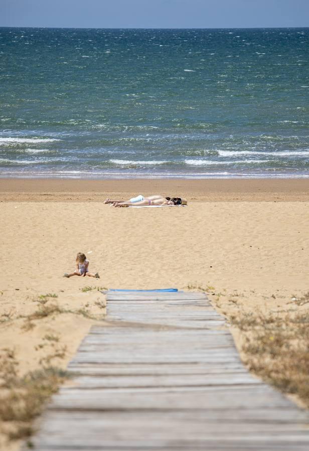 Muchas ganas de playa en Huelva