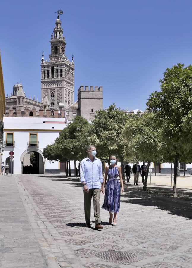 En fotos: los Reyes, en la Catedral y el Alcázar