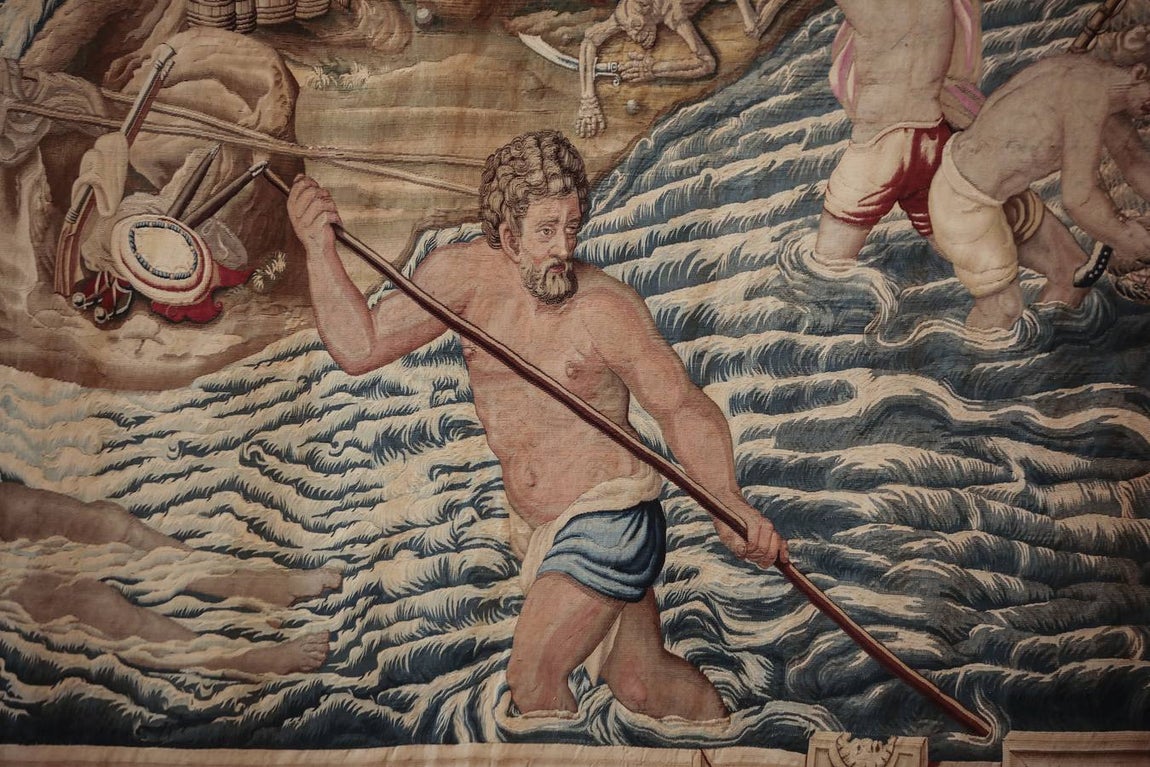 Vuelve a poder visitarse el Salón de los Tapices del Real Alcázar de Sevilla