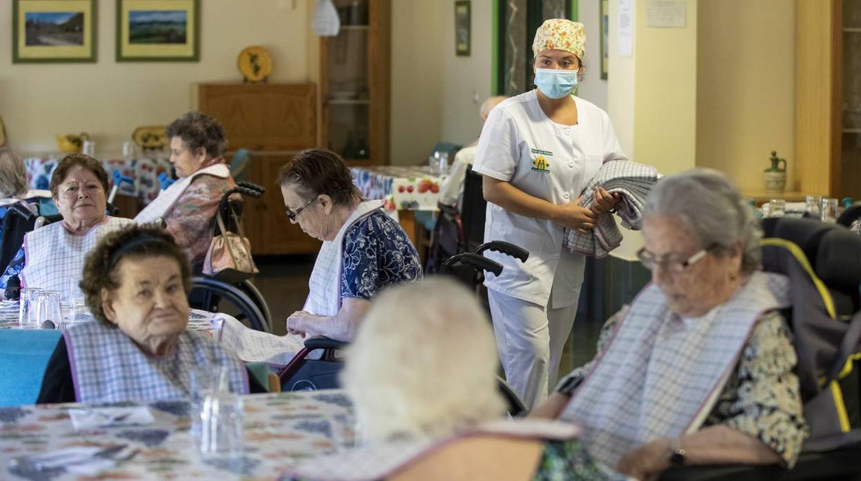 El día a día en una residencia de ancianos de Andalucía en la nueva normalidad
