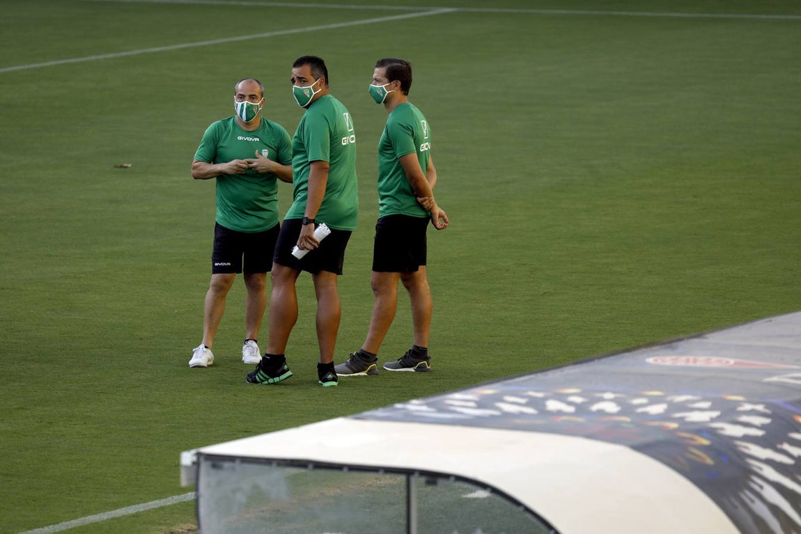 El partido de entrenamiento del Córdoba CF con el filial, en imágenes