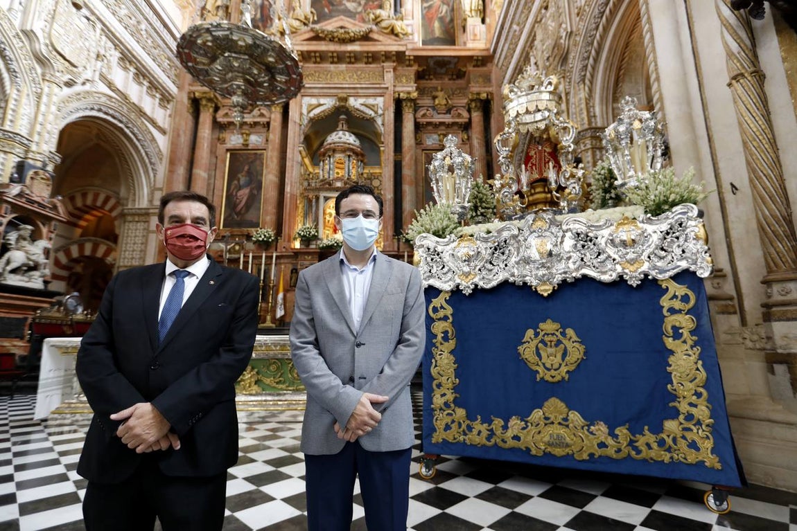 El nuevo de paso de la Virgen de la Fuensanta de Córdoba, en imágenes