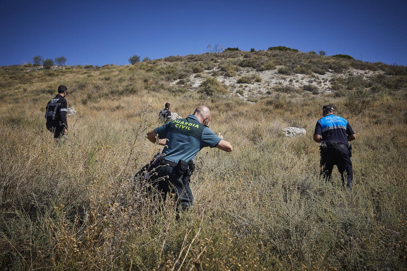 La búsqueda de la joven cordobesa Maite Cantarero, en imágenes