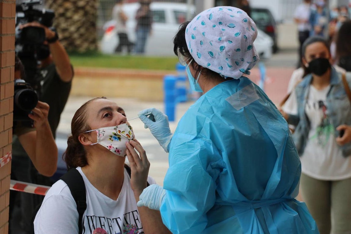 El cribado masivo de Lucena, en imágenes