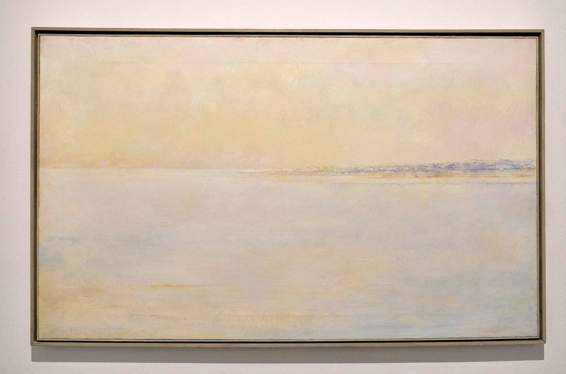 Inauguración de la exposición de Carmen Laffón en la Fundación Cajasol