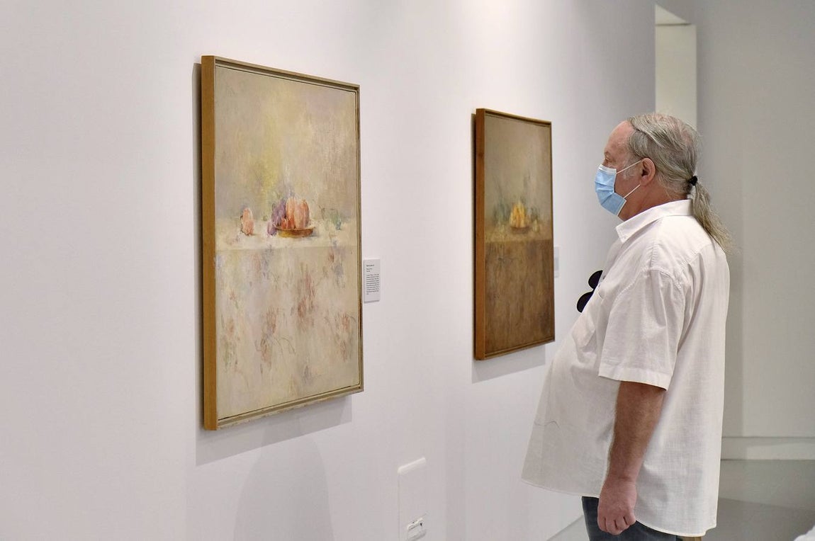 Inauguración de la exposición de Carmen Laffón en la Fundación Cajasol