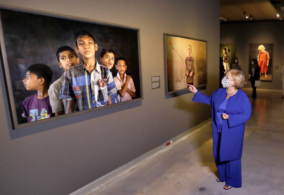 Inauguración de la exposición fotográfica «Tierra de sueños» en CaixaForum