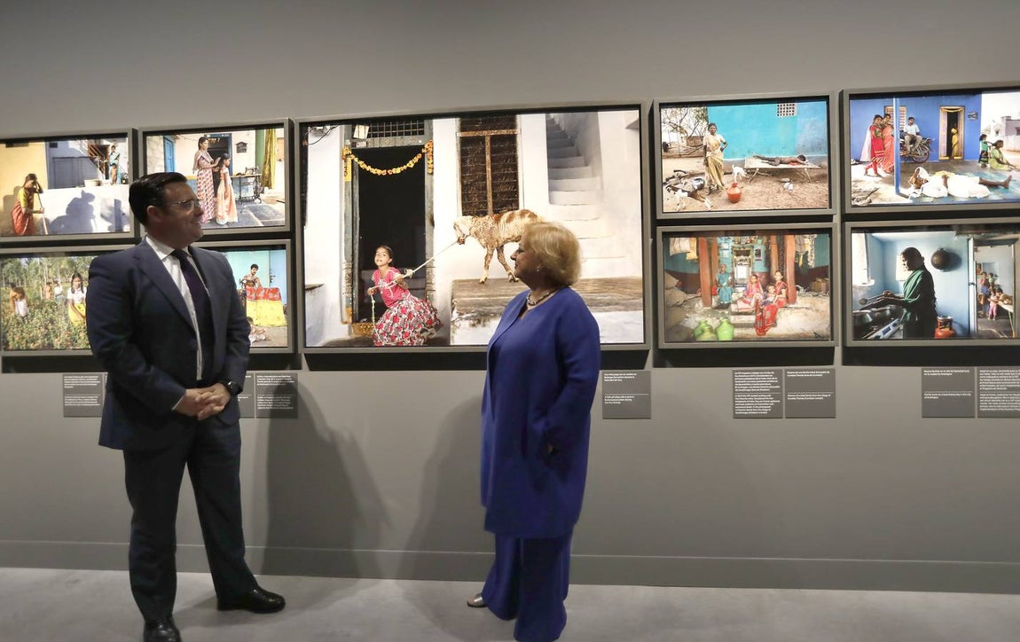 Inauguración de la exposición fotográfica «Tierra de sueños» en CaixaForum