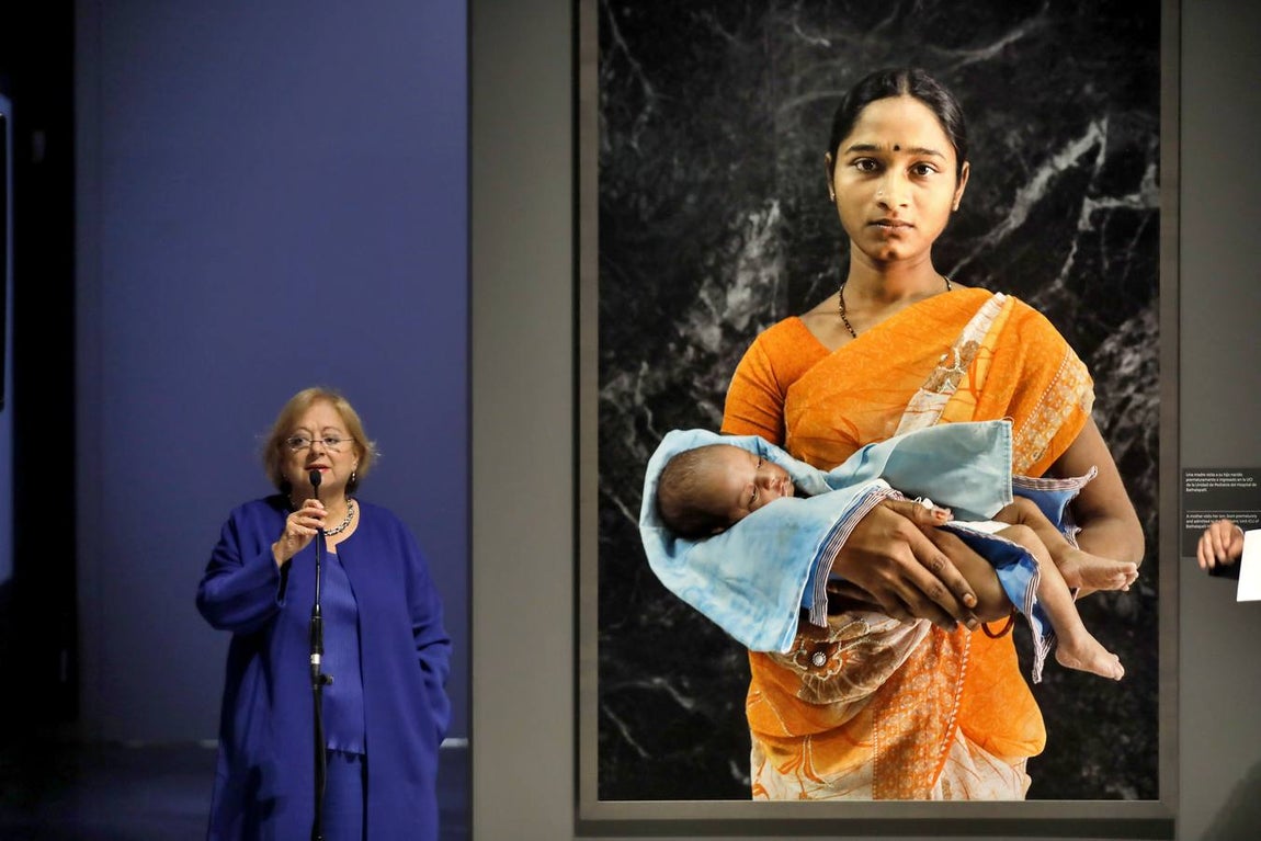 Inauguración de la exposición fotográfica «Tierra de sueños» en CaixaForum