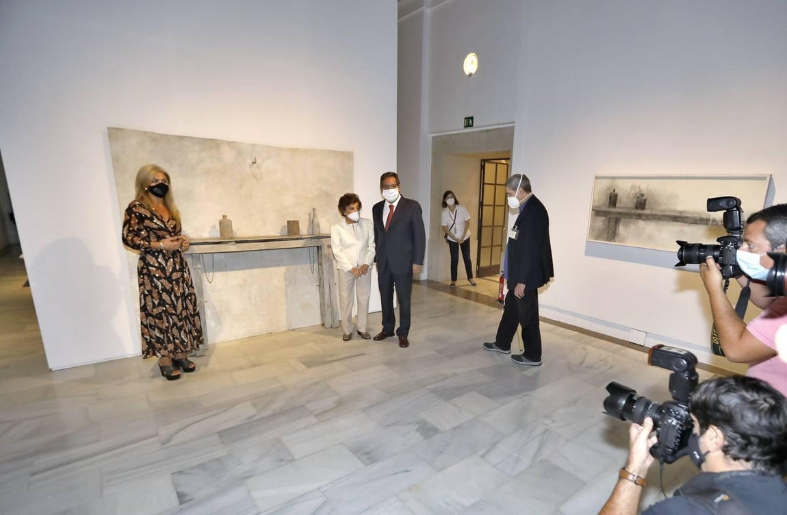 La tercera muestra de Carmen Laffón ya puede verse en el Museo de Bellas Artes