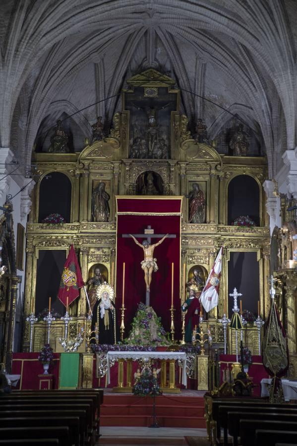 El altar extraordinario del 425 aniversario de la Lanzada