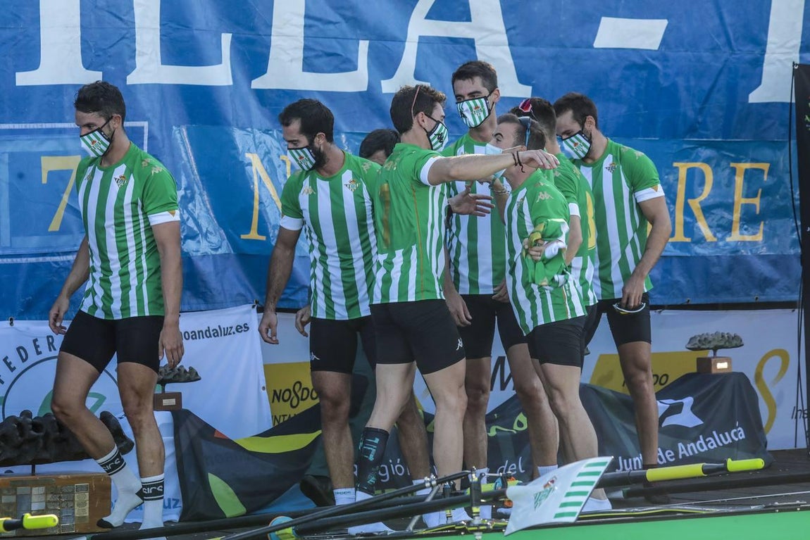 Victoria bética en la regata sevillana