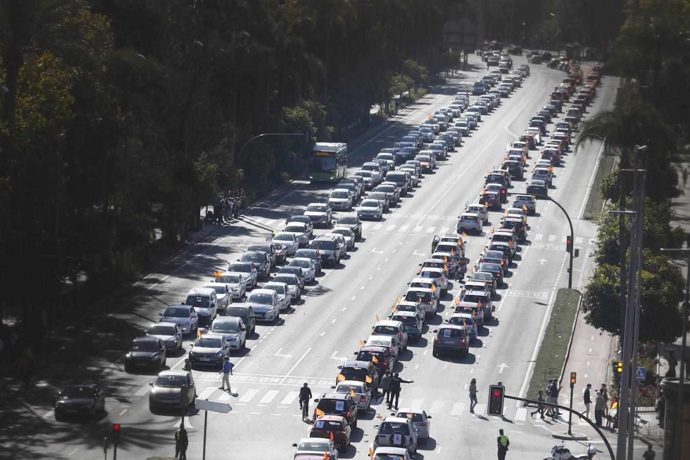 La educación concertada de Córdoba clama contra la «Ley Celaá» con una gran manifestación