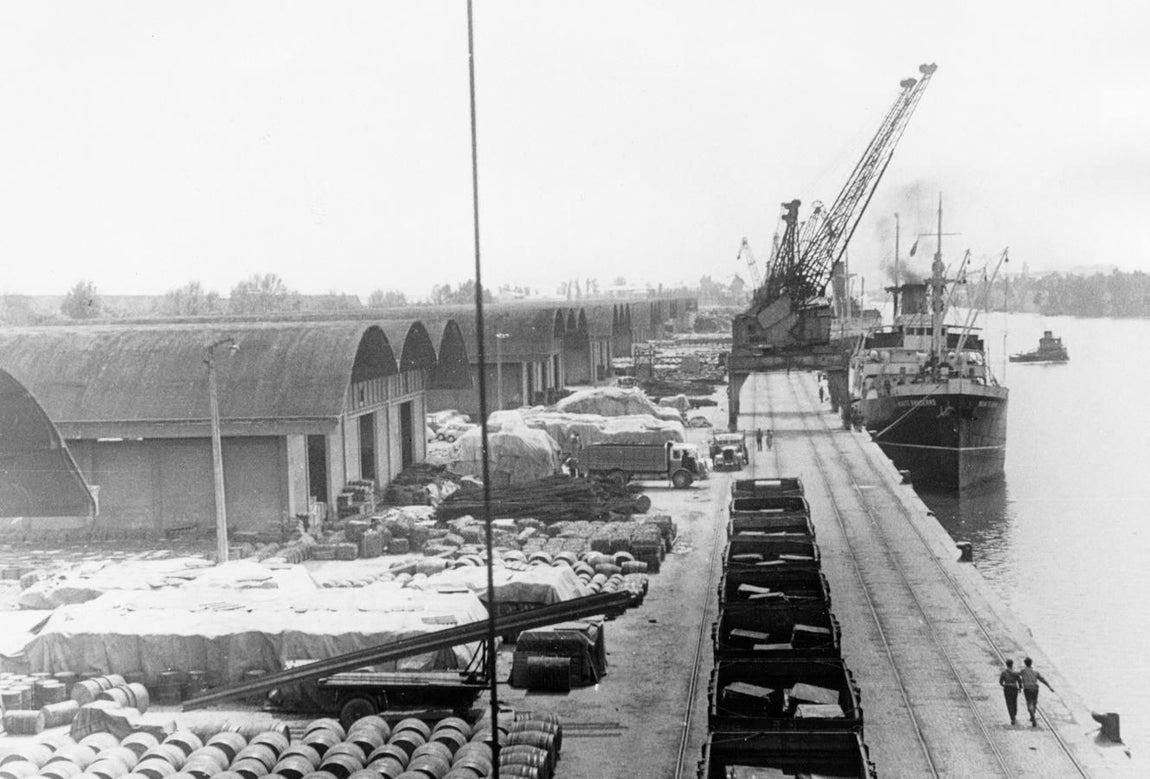 Imágenes históricas del Puerto de Sevilla