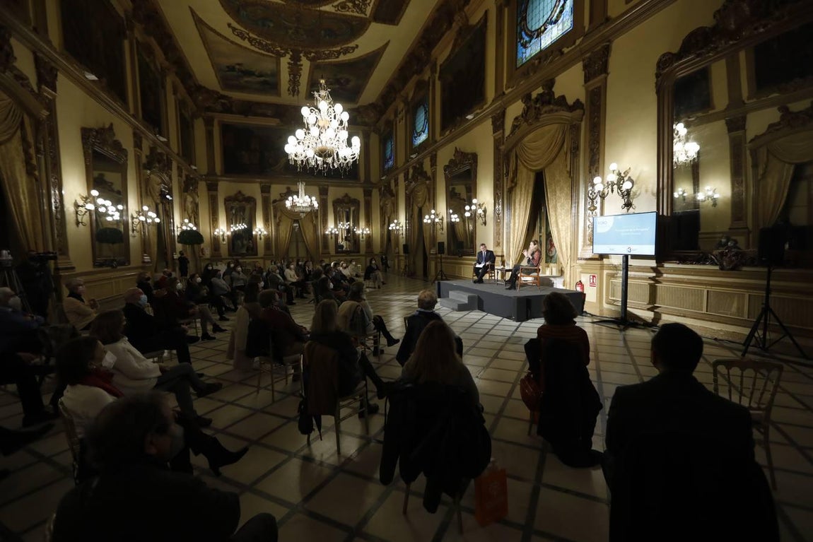 Carmen Posadas, en el Foro Cultural de ABC Córdoba