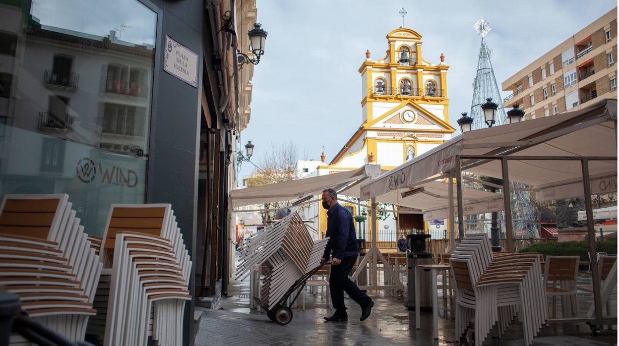 Los comercios de La Línea de la Concepción echan el cierre