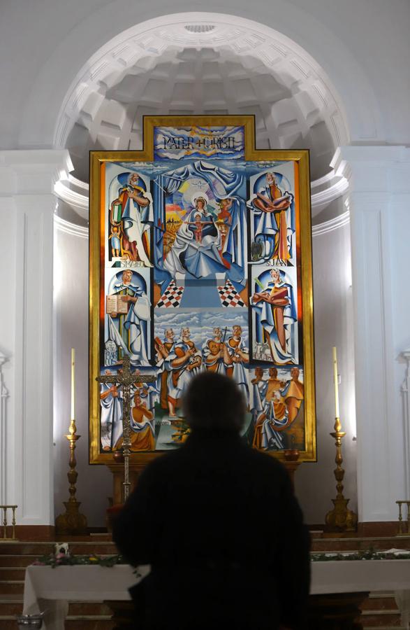 Las pinturas de José Rebollo para la iglesia de Jesús Divino Obrero de Córdoba, en imágenes