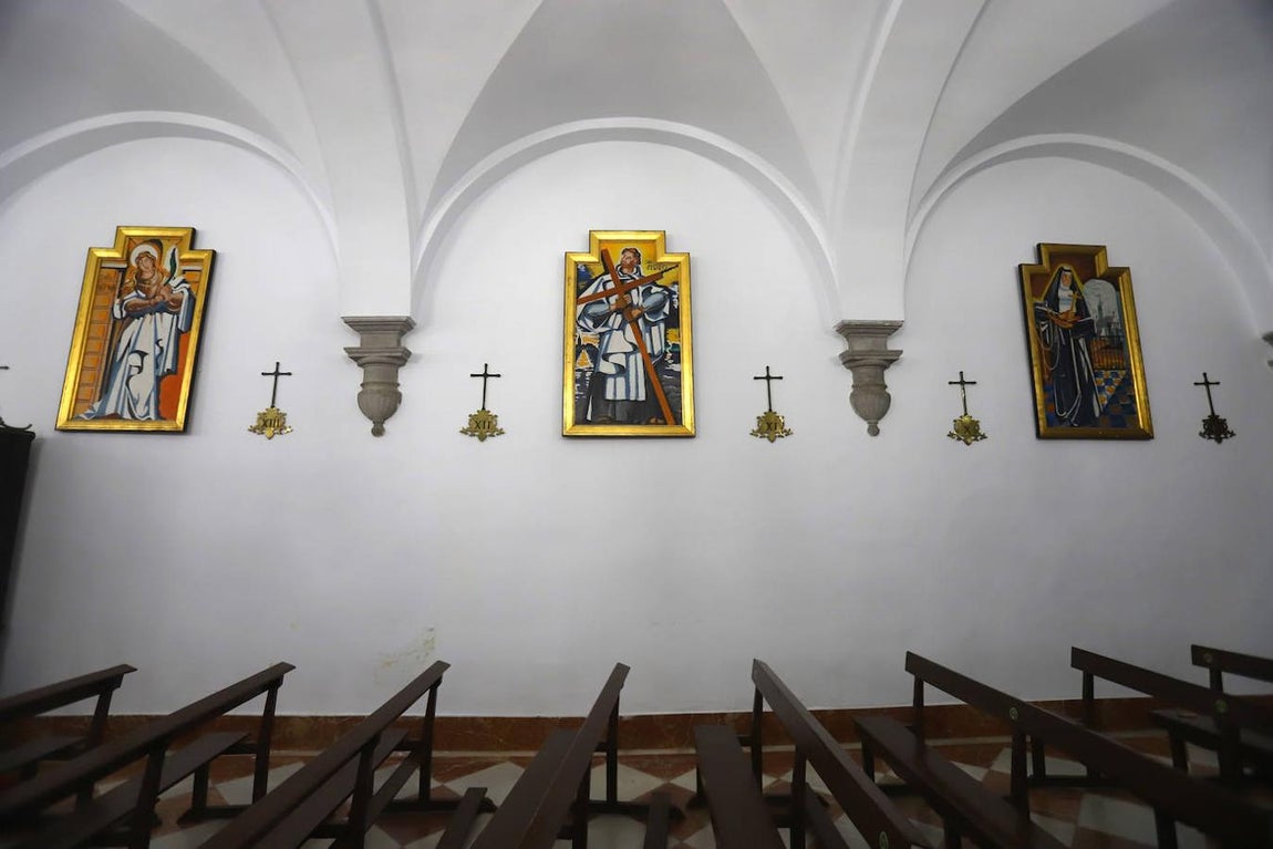 Las pinturas de José Rebollo para la iglesia de Jesús Divino Obrero de Córdoba, en imágenes