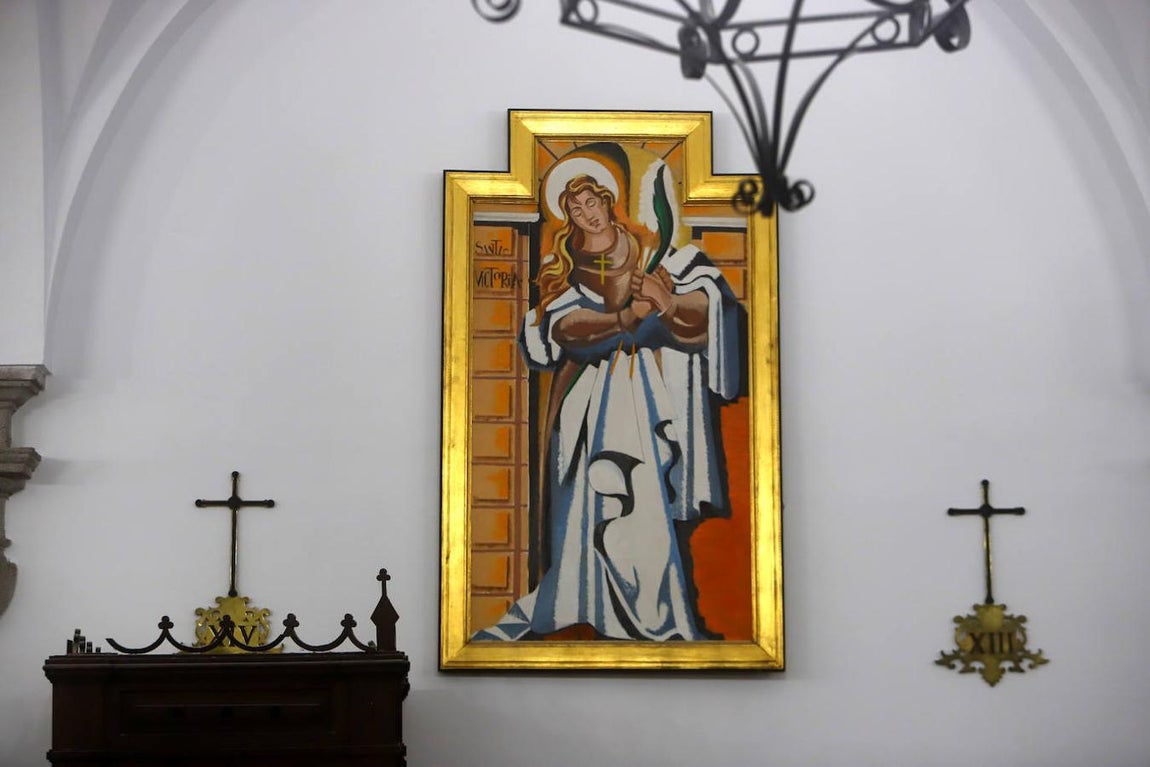 Las pinturas de José Rebollo para la iglesia de Jesús Divino Obrero de Córdoba, en imágenes