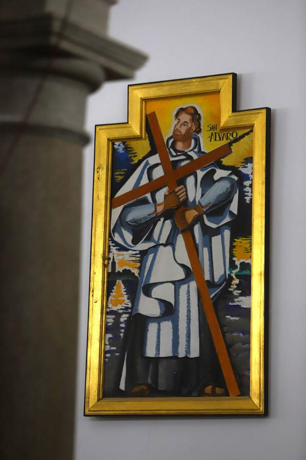 Las pinturas de José Rebollo para la iglesia de Jesús Divino Obrero de Córdoba, en imágenes