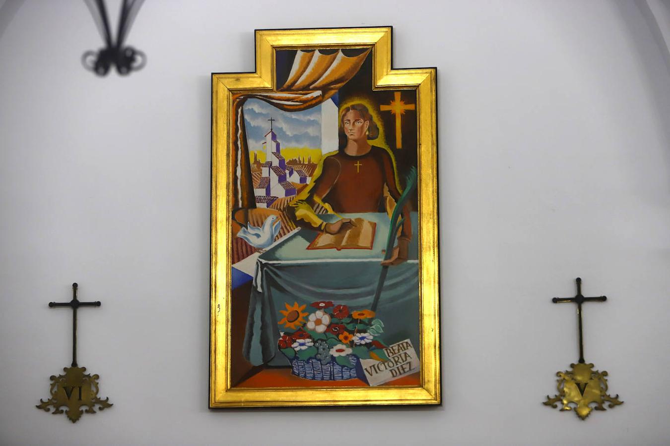 Las pinturas de José Rebollo para la iglesia de Jesús Divino Obrero de Córdoba, en imágenes