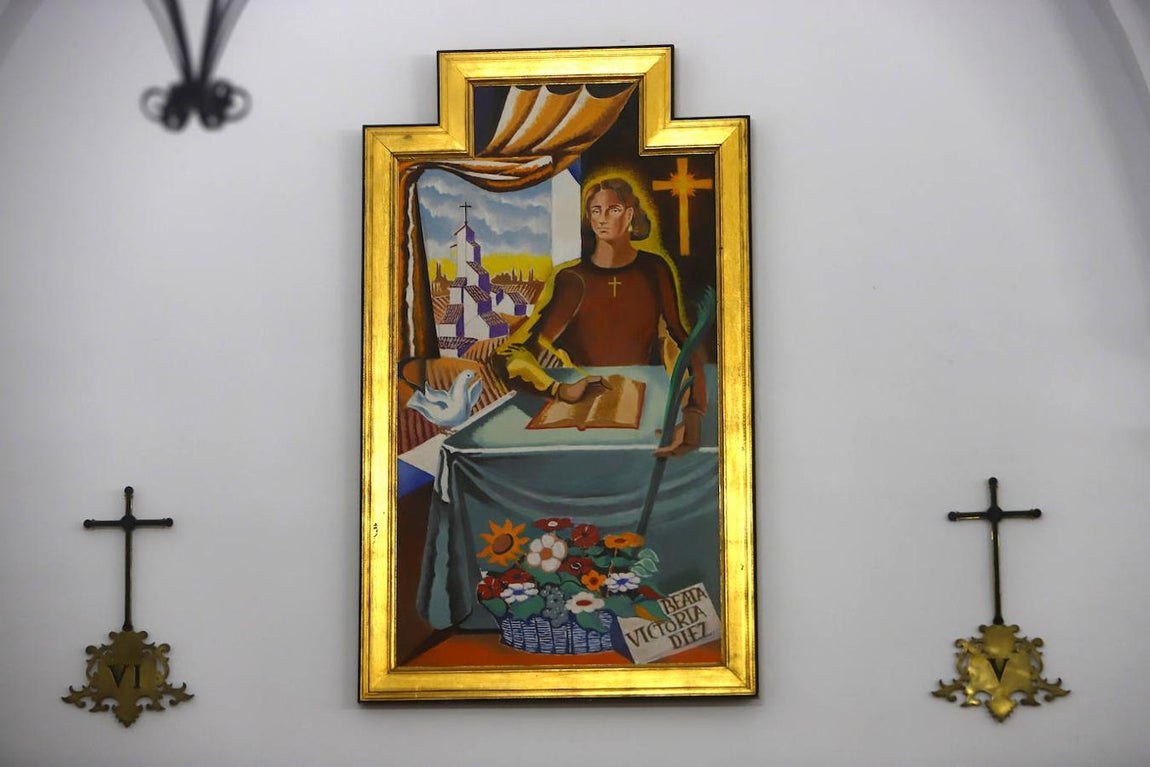 Las pinturas de José Rebollo para la iglesia de Jesús Divino Obrero de Córdoba, en imágenes