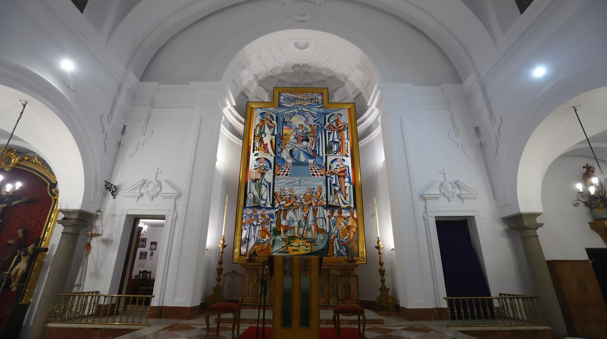 Las pinturas de José Rebollo para la iglesia de Jesús Divino Obrero de Córdoba, en imágenes