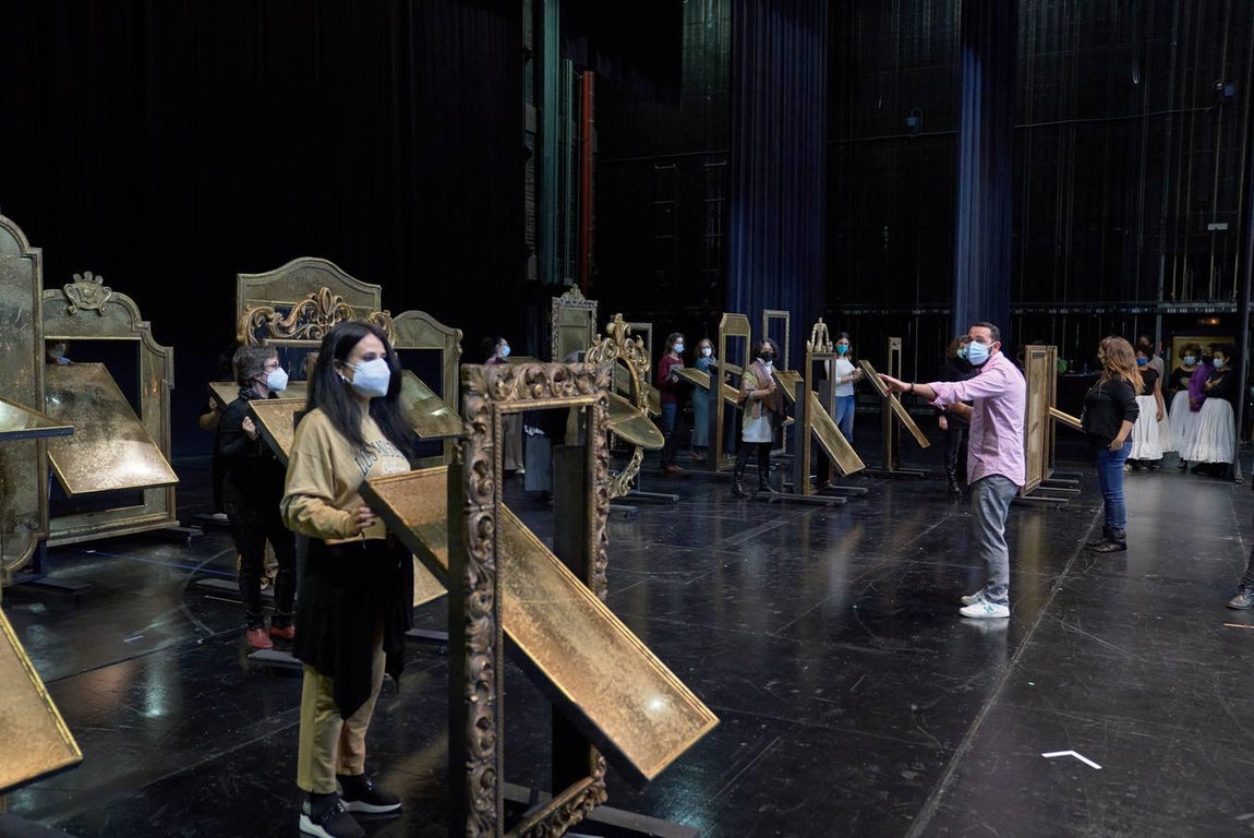 En imágenes, la ópera en Sevilla en tiempos de Covid