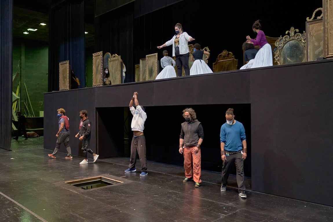 En imágenes, la ópera en Sevilla en tiempos de Covid